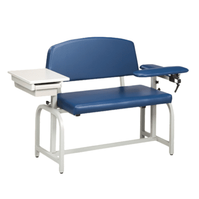 Clinton-Lab-X-Series-Extra-Wide-Phlebotomy-Chair---66002