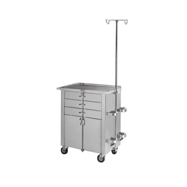 Pedigo-P7202-Anesthesia-Cart
