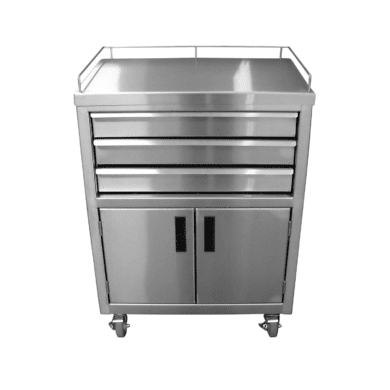 Stainless-Steel-Anesthesia-Cart